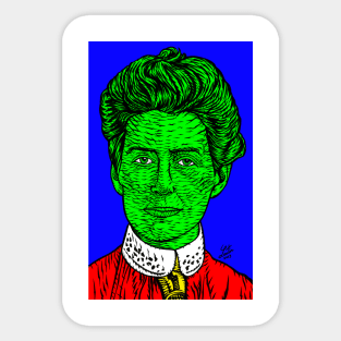 EDITH CAVELL portrait .2 Sticker